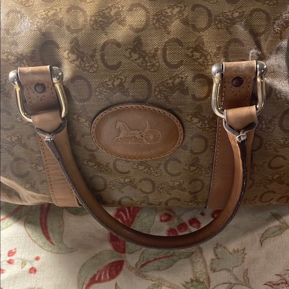 Celine Macadam Boston Bag with Timeless Elegance - Picture 3 of 16